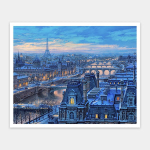 2000 pieces - Evgeny Lushpin - Spanning the Seine