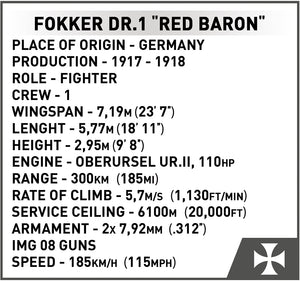 Historical Collection - Fokker Dr.1 Red Baron 2986