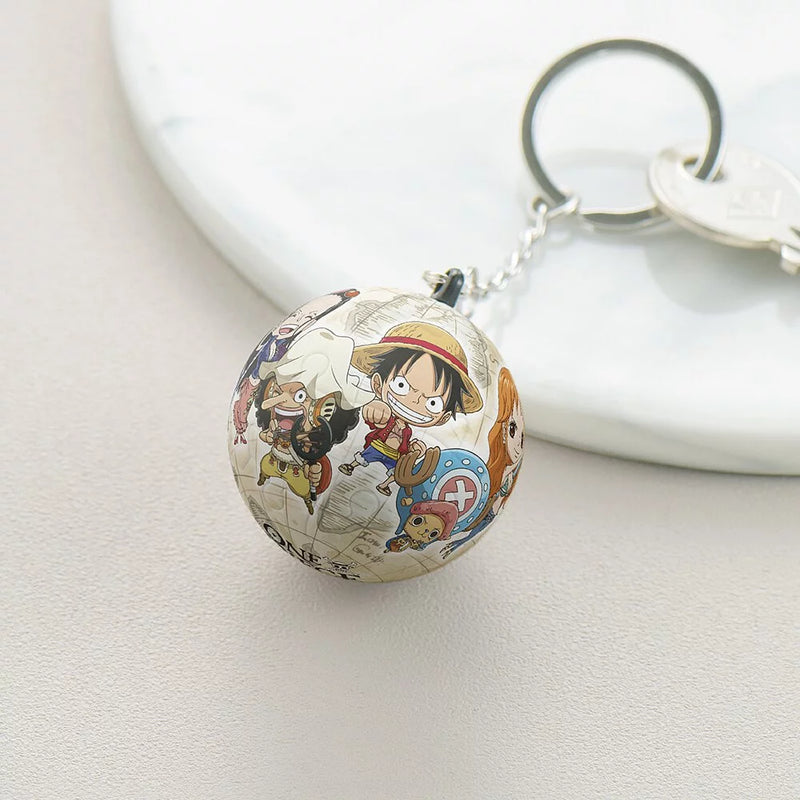 Puzzle Keychain - One Piece - Crew