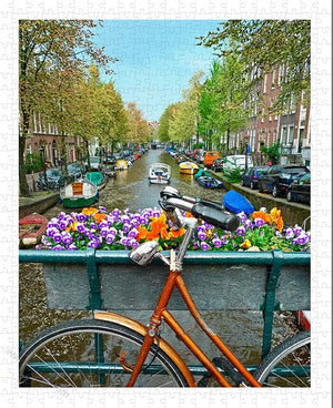 500 pieces - At Amsterdam, Netherlands