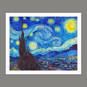 500 pieces - Vincent Van Gogh - Starry Night 1889