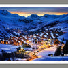 1000 pieces - Beautiful Dusk in French Alps Resort