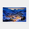 1000 pieces - Beautiful Dusk in French Alps Resort