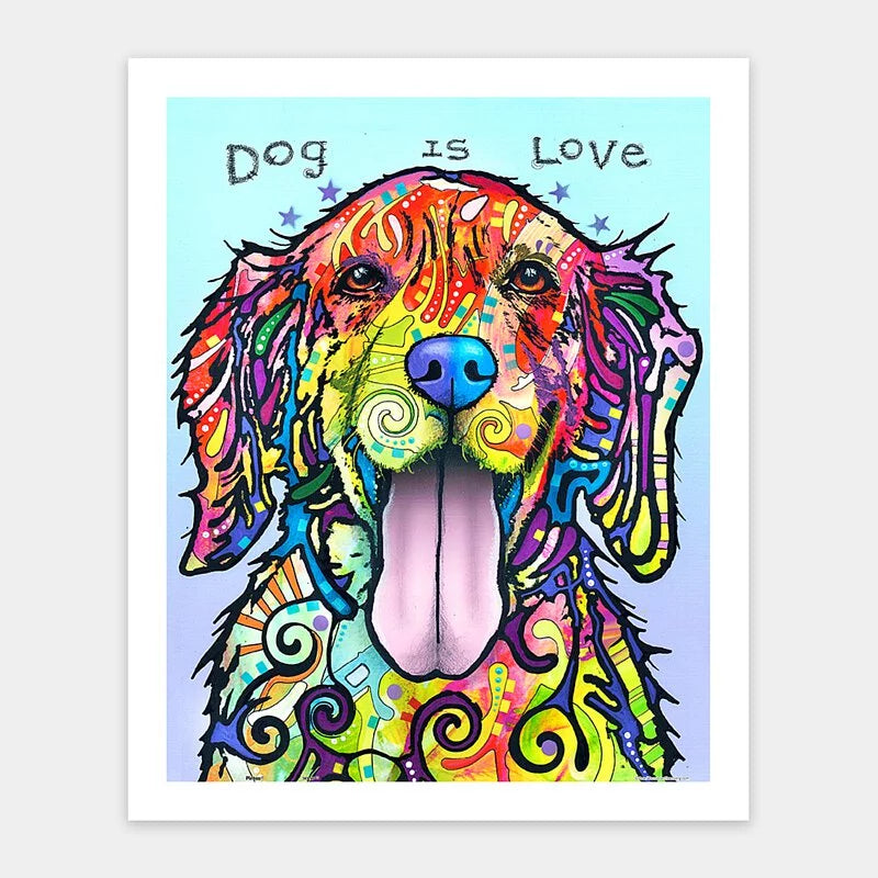 500 pieces - Dean Russo - Dog Is Love