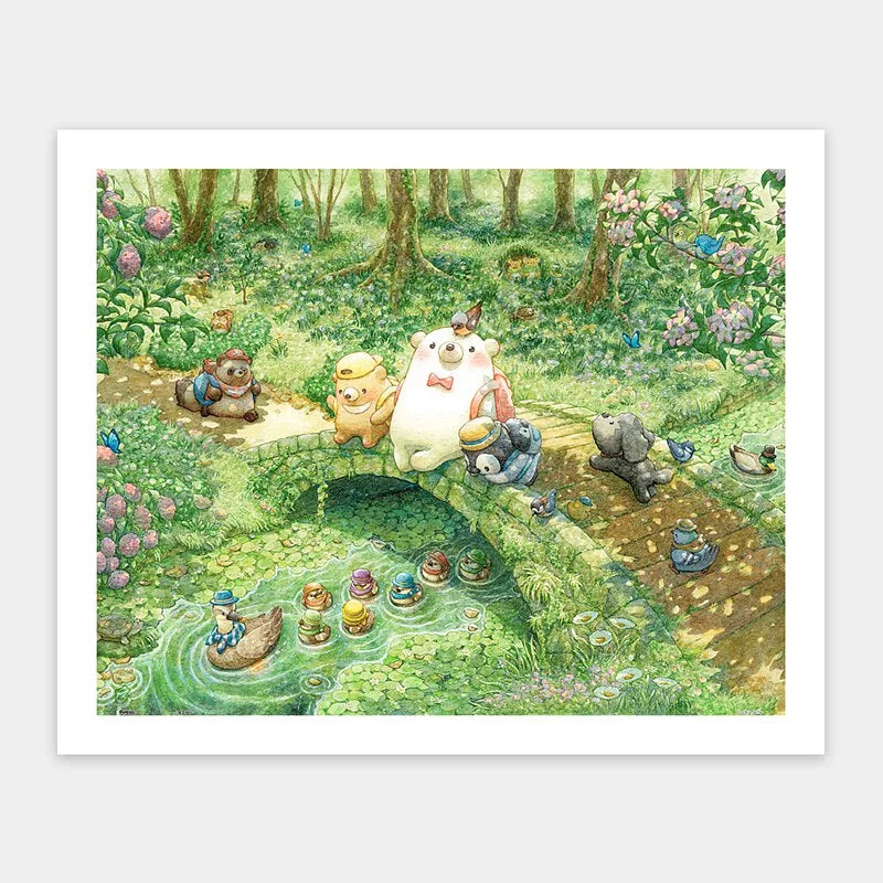 500 pieces - Forest Path