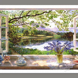 1000 pieces - Stephen Darbishire - The First Bluebells