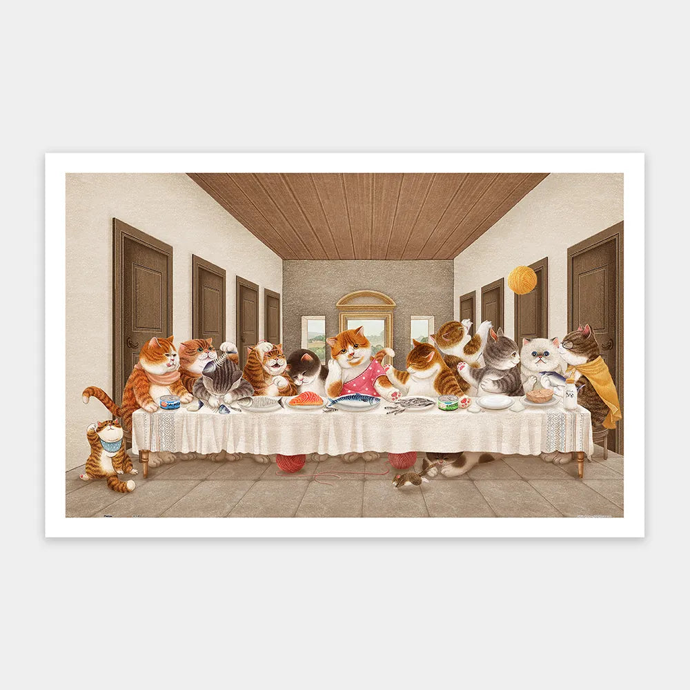 1000 pieces - Nyangsongi, Cats' Last Supper