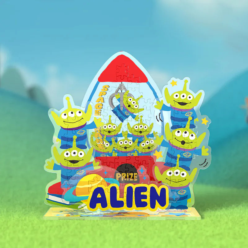 Standing Puzzle - Alien