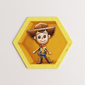 Wall Tile Puzzle - Woody