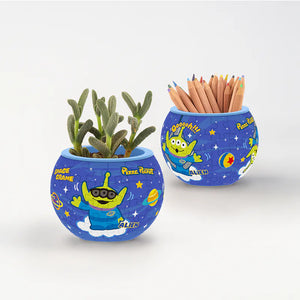 Puzzle Flowerpot (80 pieces) - Aliens