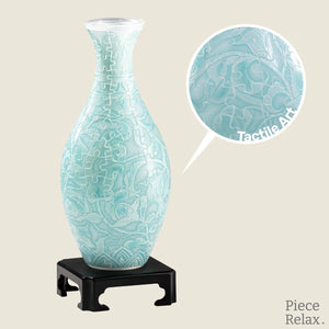 Puzzle Vase (160 pieces) - Winter Grace