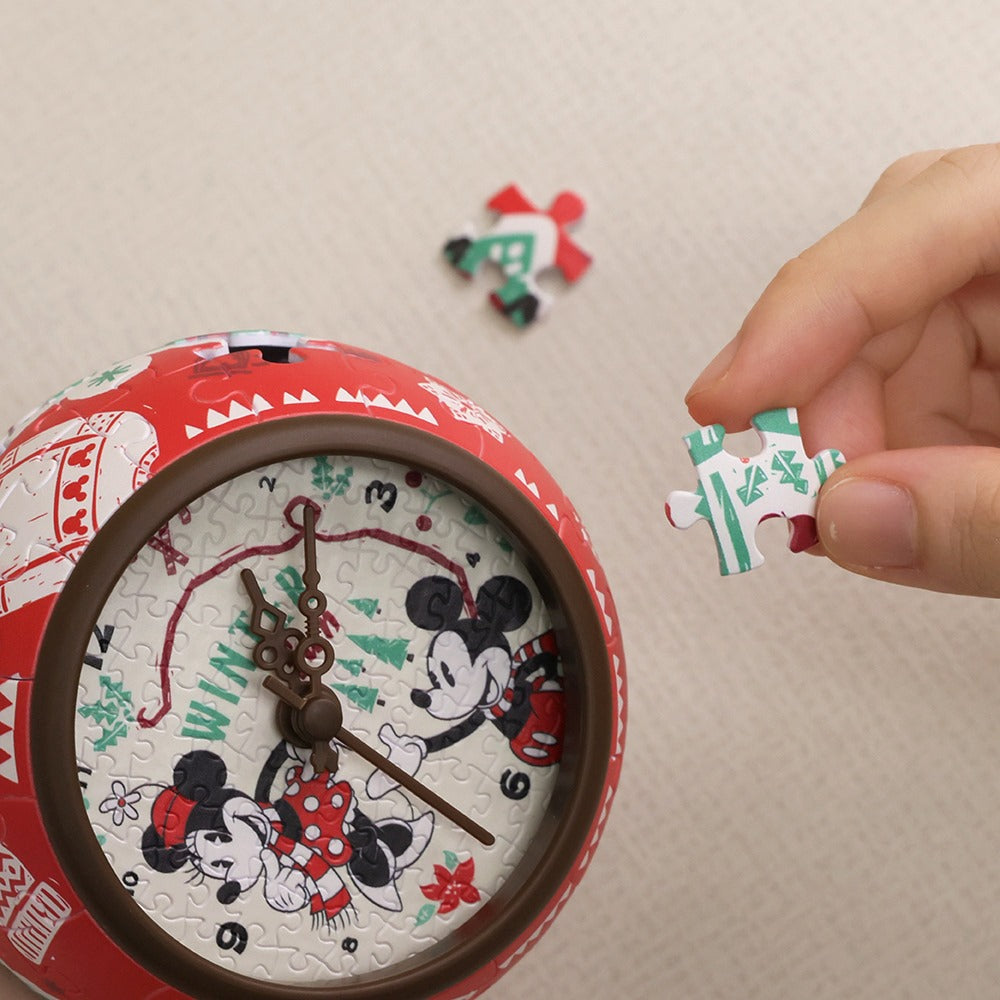 Puzzle Clock - Mickey Mouse Family