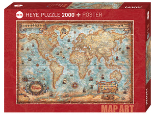 2000 pieces - The World