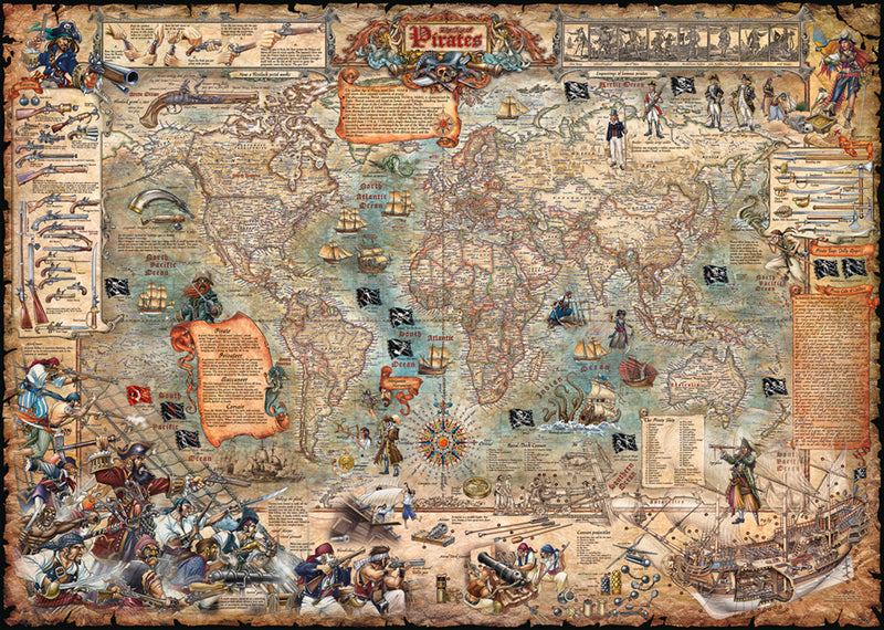 2000 pieces - Pirate World