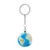 Puzzle Keychain - Blue Globe