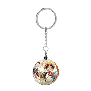 Puzzle Keychain - One Piece - Crew