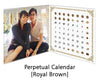 Customised Puzzle Calendar 200 pieces_Royal Brown