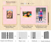 Customise Puzzle Notebook Cover_Pink Polka dots