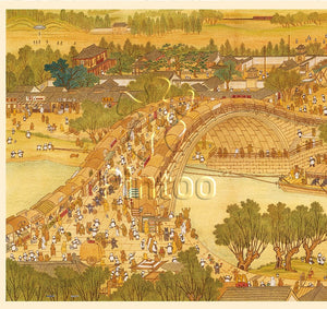 2000 pieces (Panorama) - SMART - Bears Along the River During the Qingming Festival