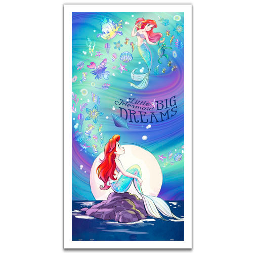 800 pieces - The Little Mermaid - Glazed Moonlight