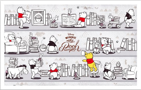 1000 pieces - Winnie The Pooh - Happy Bookcase