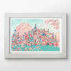 600 pieces - Noriko Nishimura - Blue City in Spring