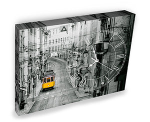 Puzzle Canvas Clock (366 pieces) - HK1018 - Early Morning of Lisbon