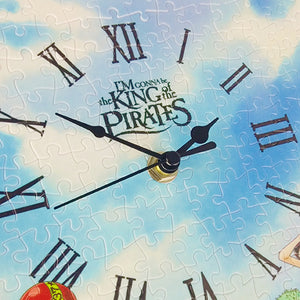 Puzzle Canvas Clock (366 pieces) -One Piece - Map Crew
