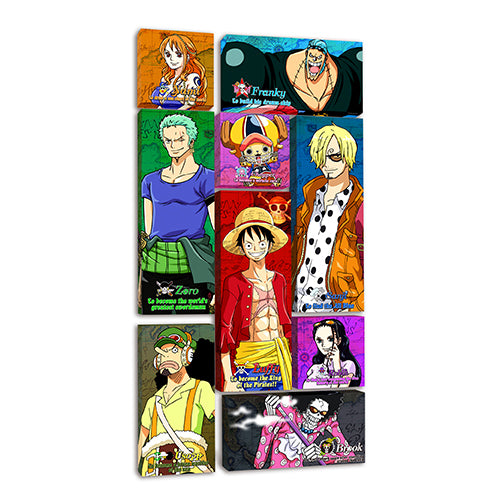 Puzzle Canvas Set (1032 pieces) - One Piece - Straw Hat Crew Canvas