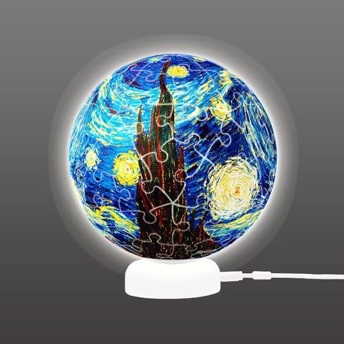 J1013 Pintoo Puzzle Sphere Light - Starry Night 1889
