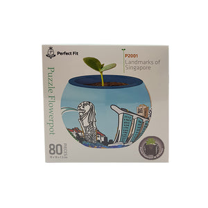 Pintoo Singapore Flowerpot Jigsaw Puzzle