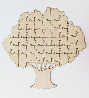 Tree Guestbook Puzzle